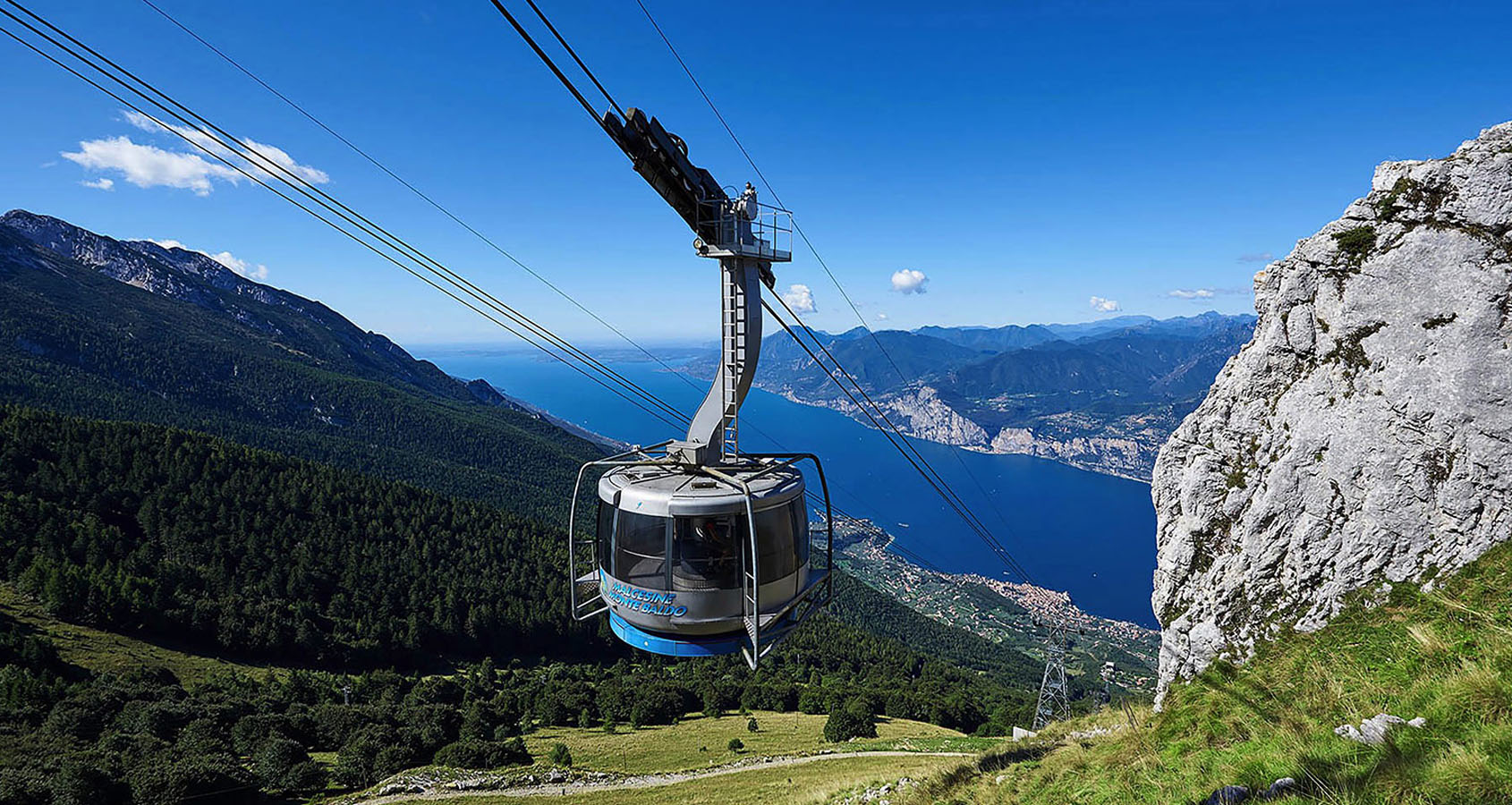 Monte Baldo und Seilbahn ab Malcesine