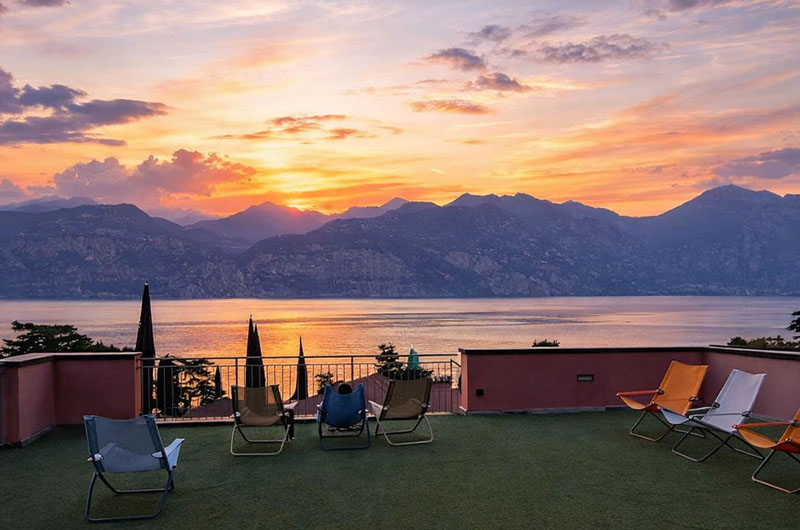 Hotel Vacanze 2000 Malcesine — vista lago